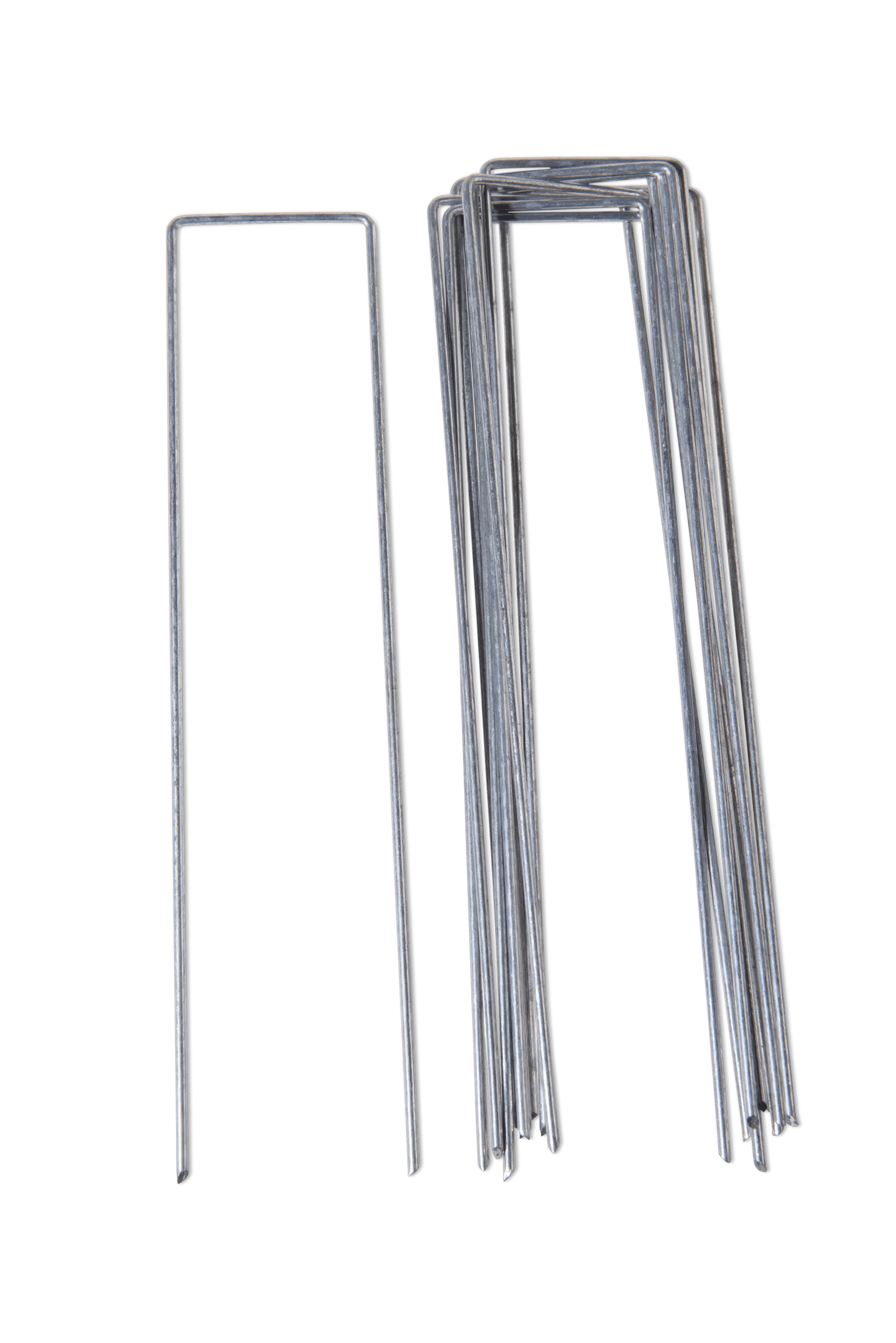 Extra-Tall Earth Staples, Set of 10