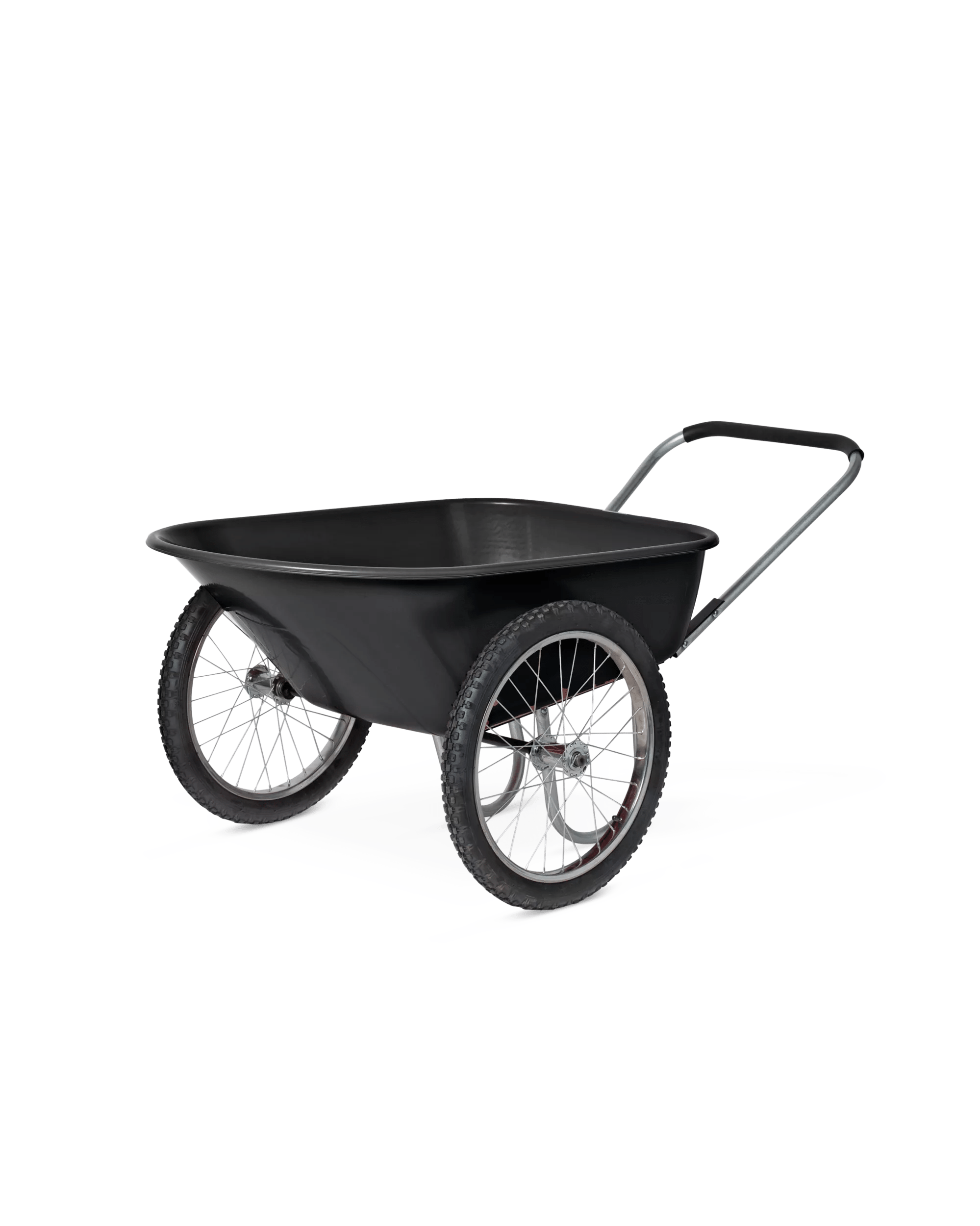 Poly-Tough Cart: a Two-Wheel Wheelbarrow