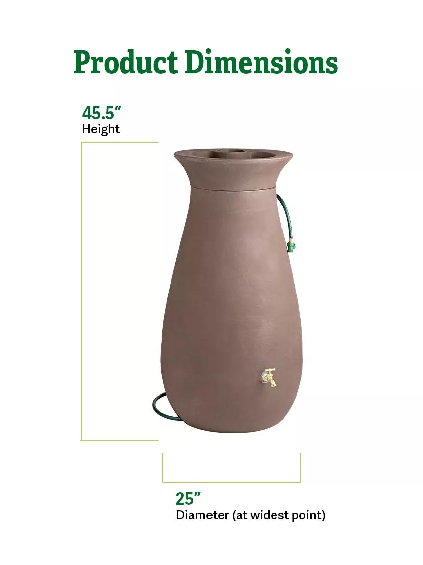 Rainwater Urn, 65 Gallon