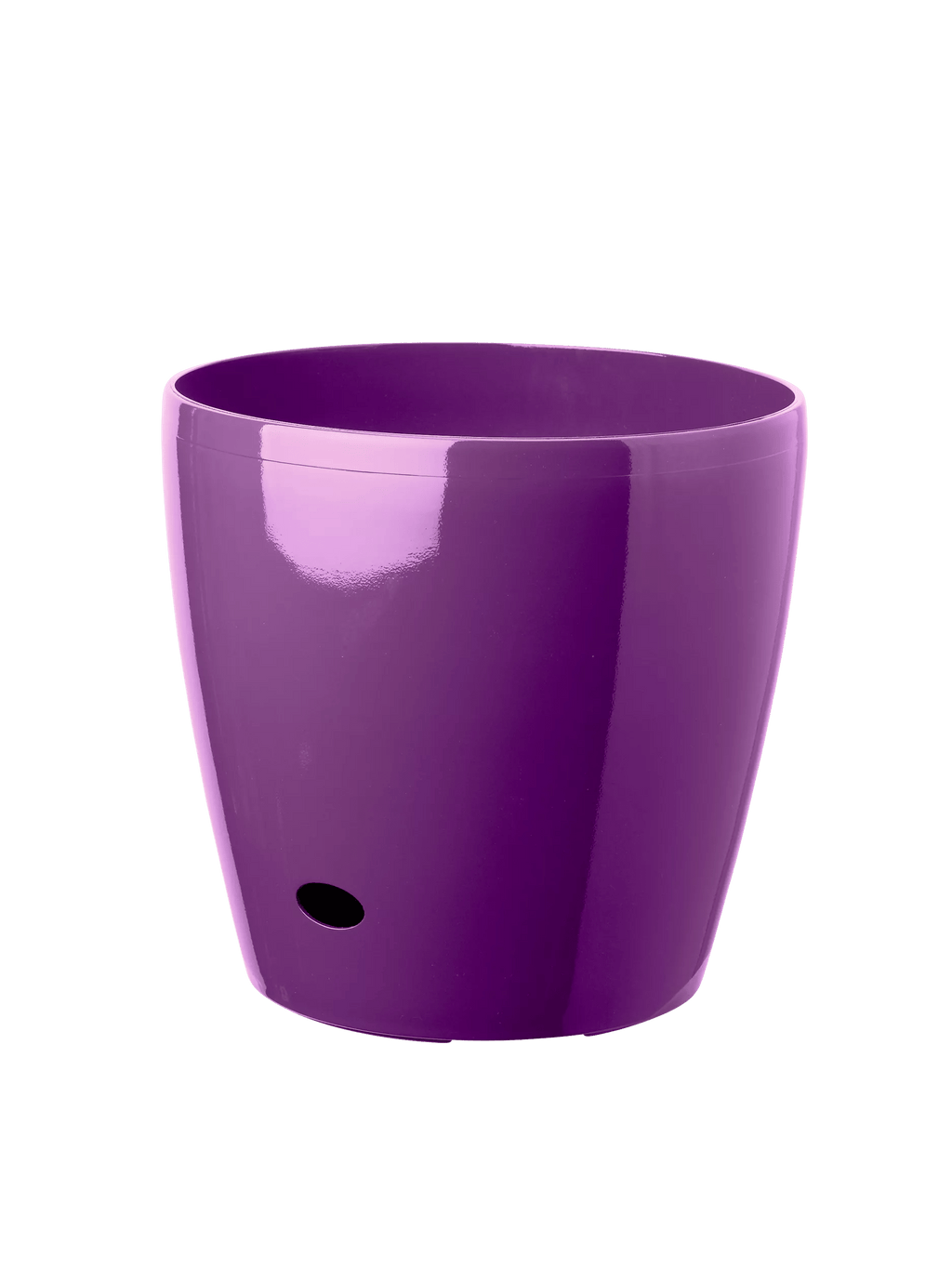 Viva Round Self-Watering Rolling Planter, 14" Diameter