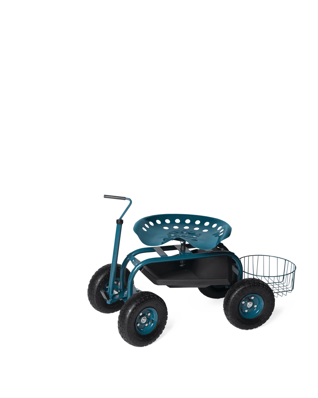 Deluxe Tractor Scoot with Bucket Basket