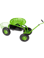 Deluxe Tractor Scoot with Bucket Basket