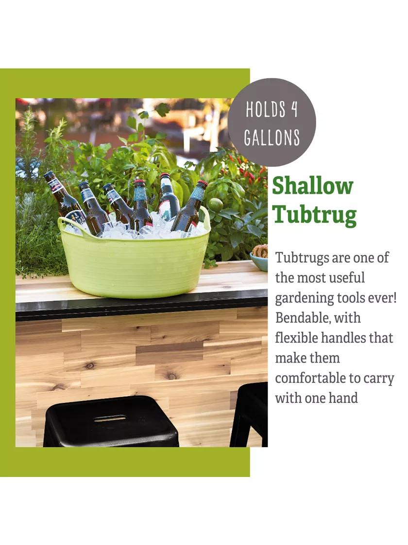 Shallow Tubtrug, 4 Gallon