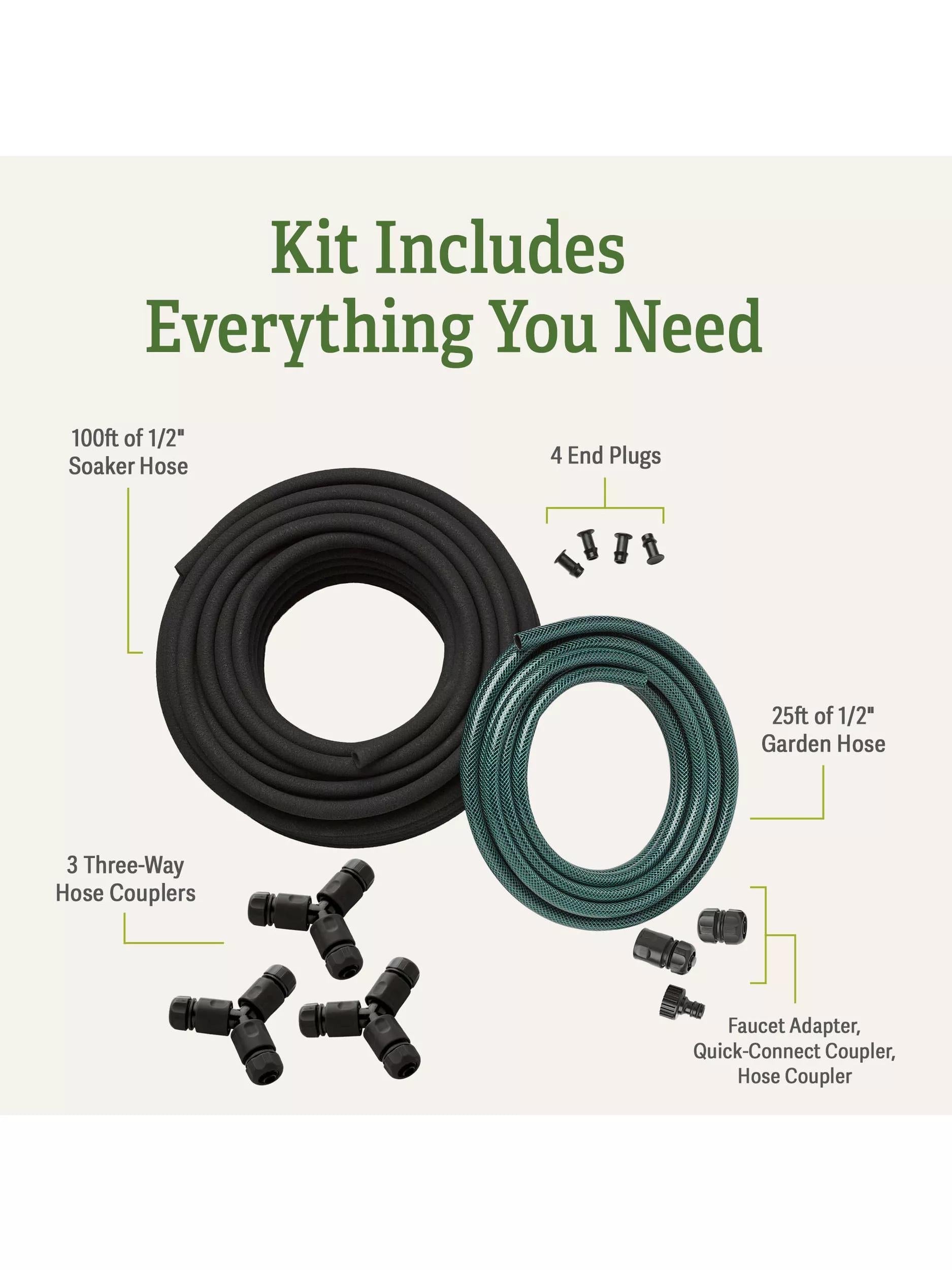 Garden Row Snip-n-Drip Soaker System