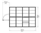 Canopia® by Palram Harmony™ Greenhouse, 6'