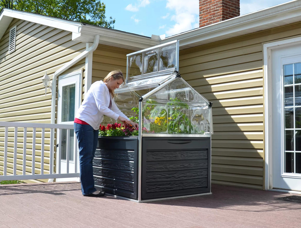 Canopia® by Palram Plant Inn™  Raised Bed Greenhouse, 4' x 4'