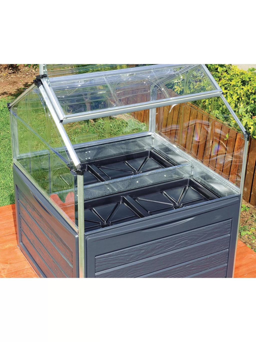 Canopia® by Palram Plant Inn™  Raised Bed Greenhouse, 4' x 4'