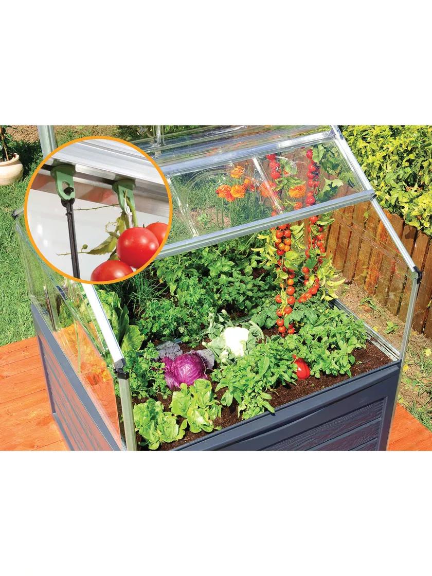 Canopia® by Palram Plant Inn™  Raised Bed Greenhouse, 4' x 4'