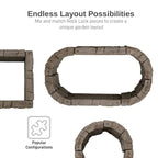 Rock Lock Interlocking Garden System, Straight Sets