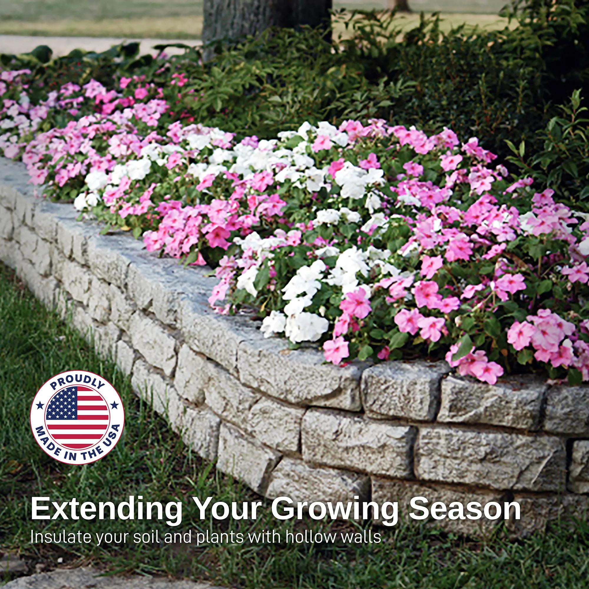 Rock Lock Interlocking Garden System, Straight Sets