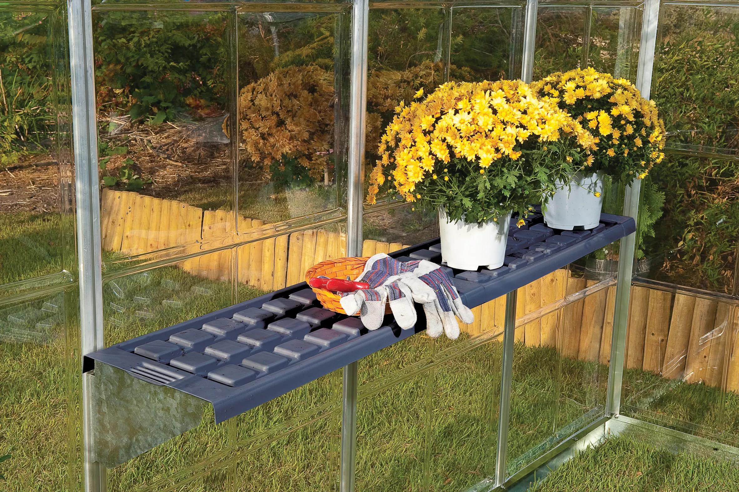Canopia® by Palram Shelf Kit for Greenhouses, Set of 2 shelves