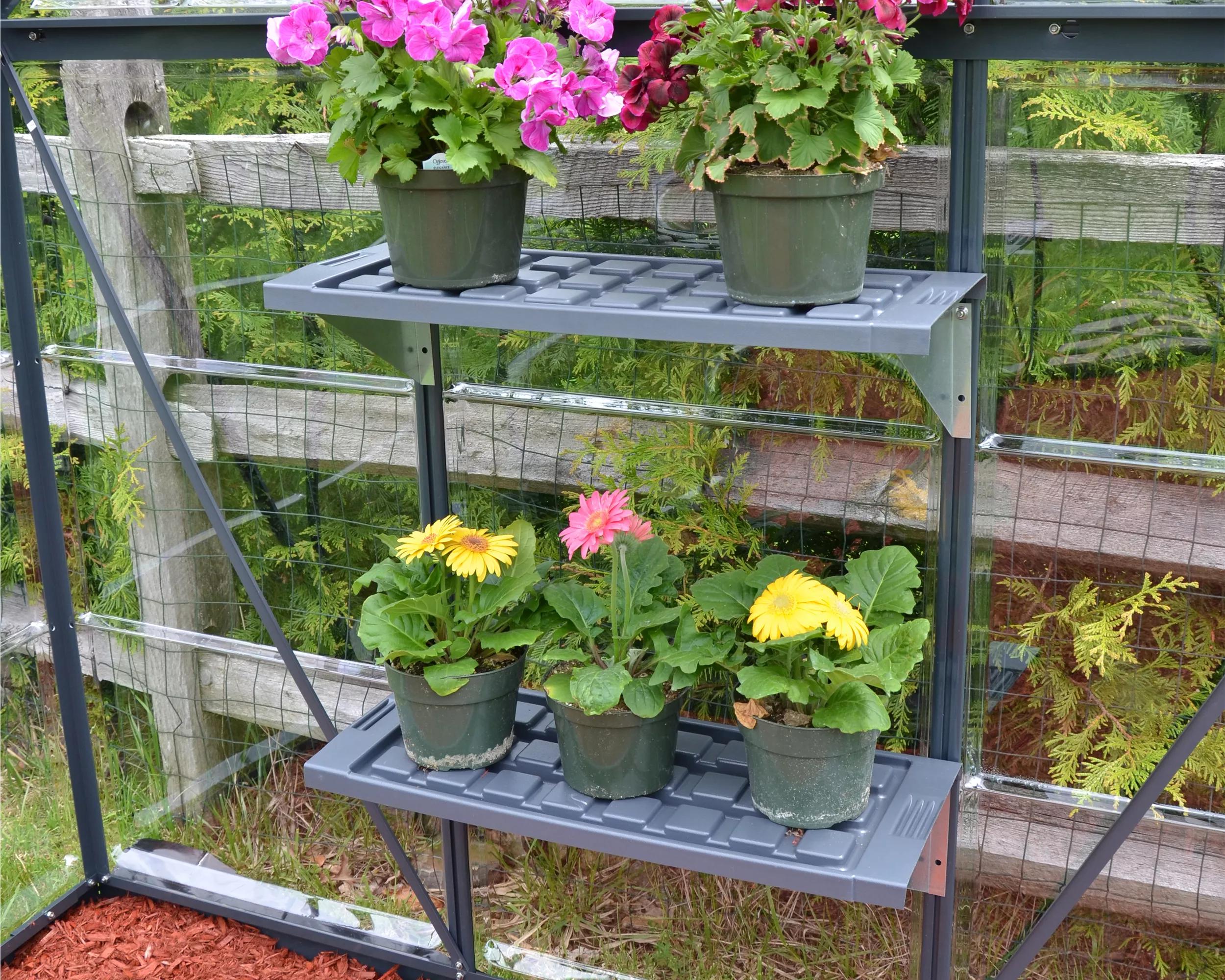 Canopia® by Palram Shelf Kit for Greenhouses, Set of 2 shelves