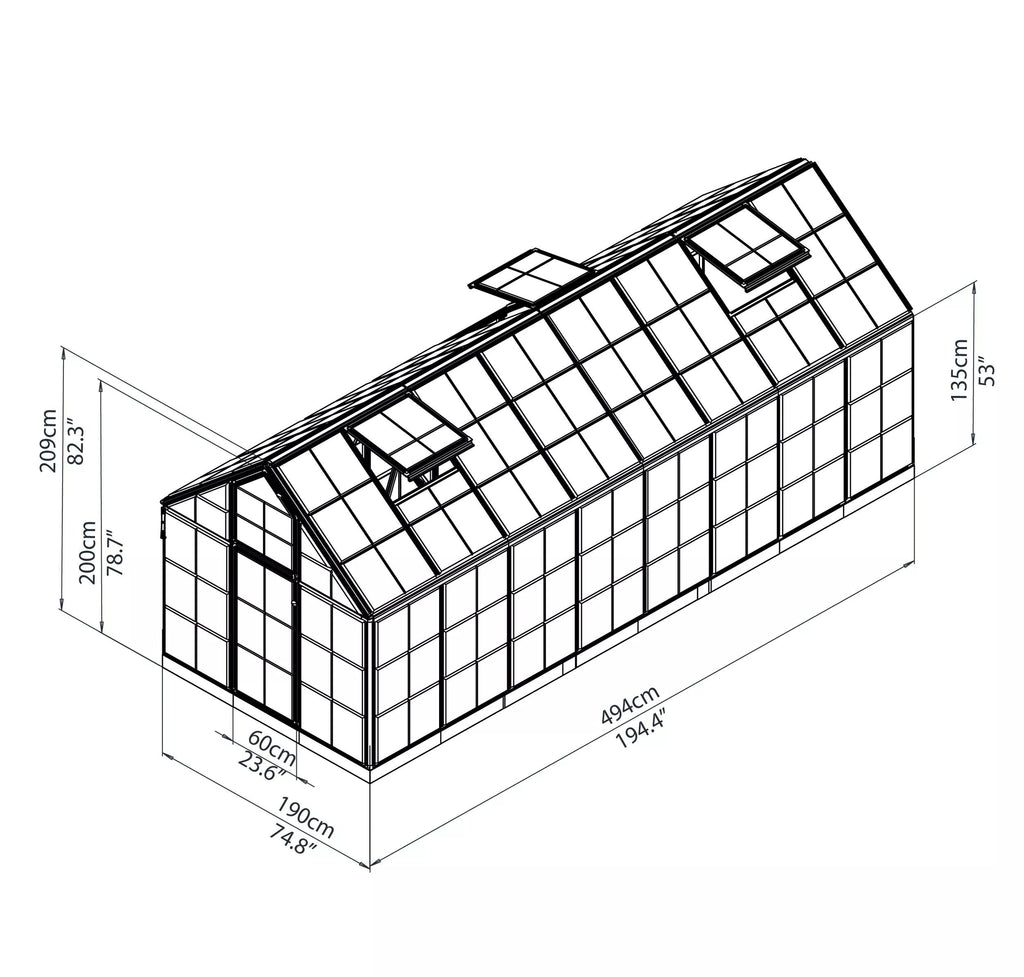 Canopia® by Palram Snap & Grow Greenhouses