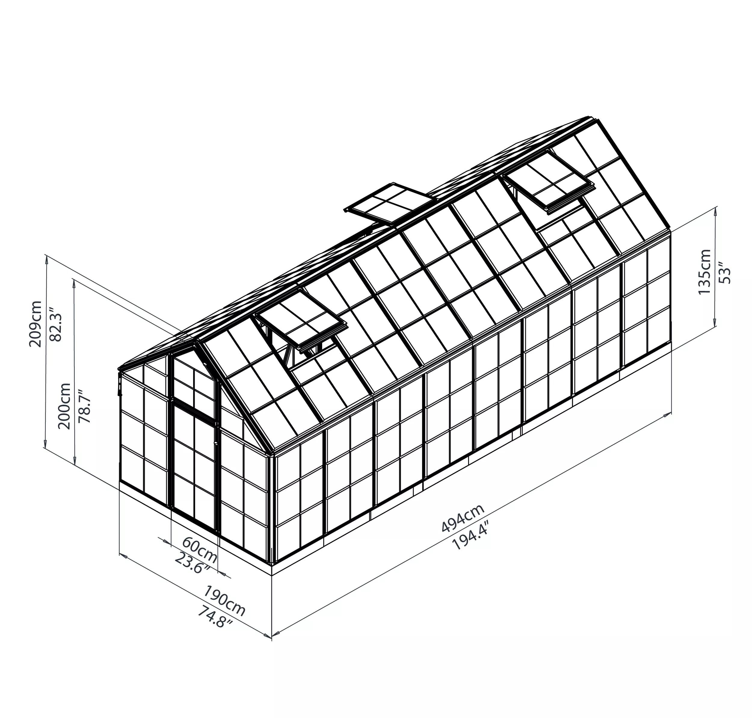 Canopia® by Palram Snap & Grow Greenhouses