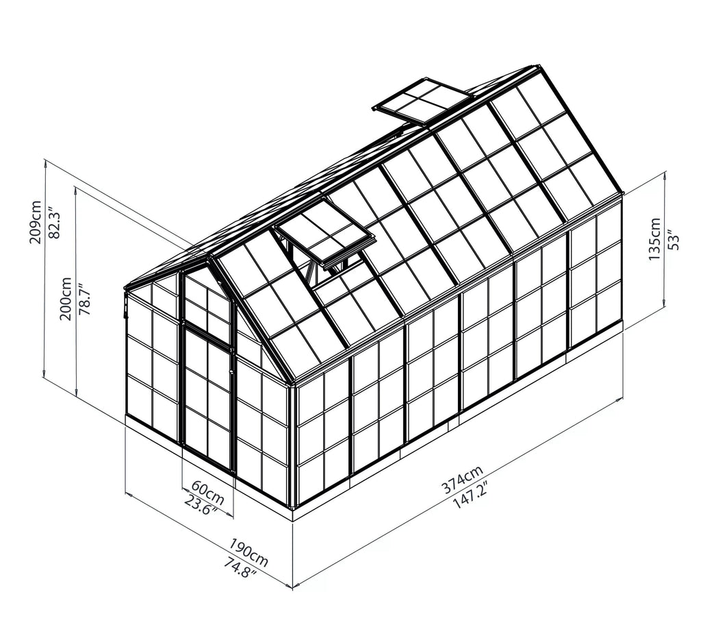 Canopia® by Palram Snap & Grow Greenhouses