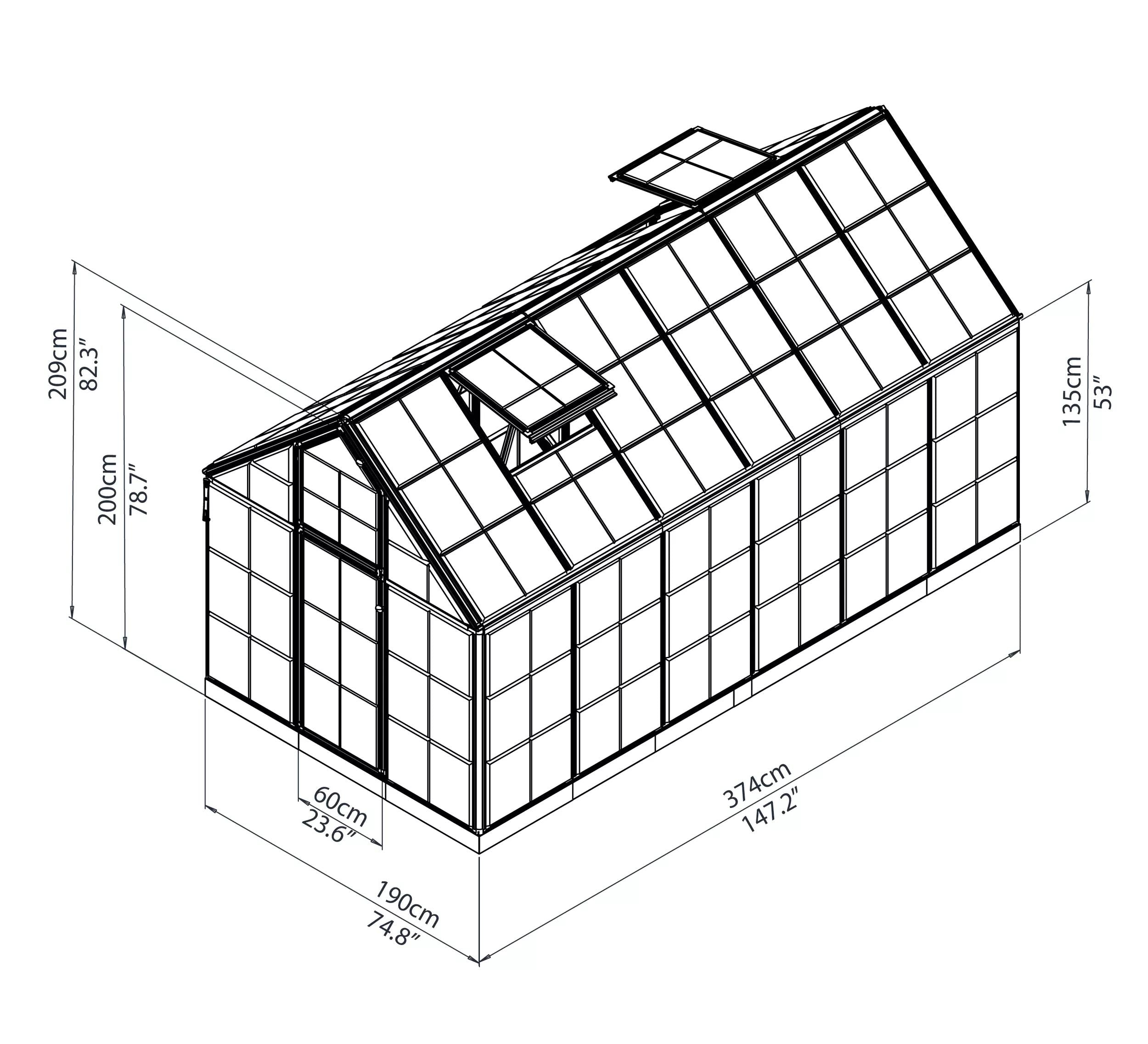 Canopia® by Palram Snap & Grow Greenhouses