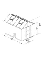 Canopia® by Palram Glory™ Greenhouse,  8'