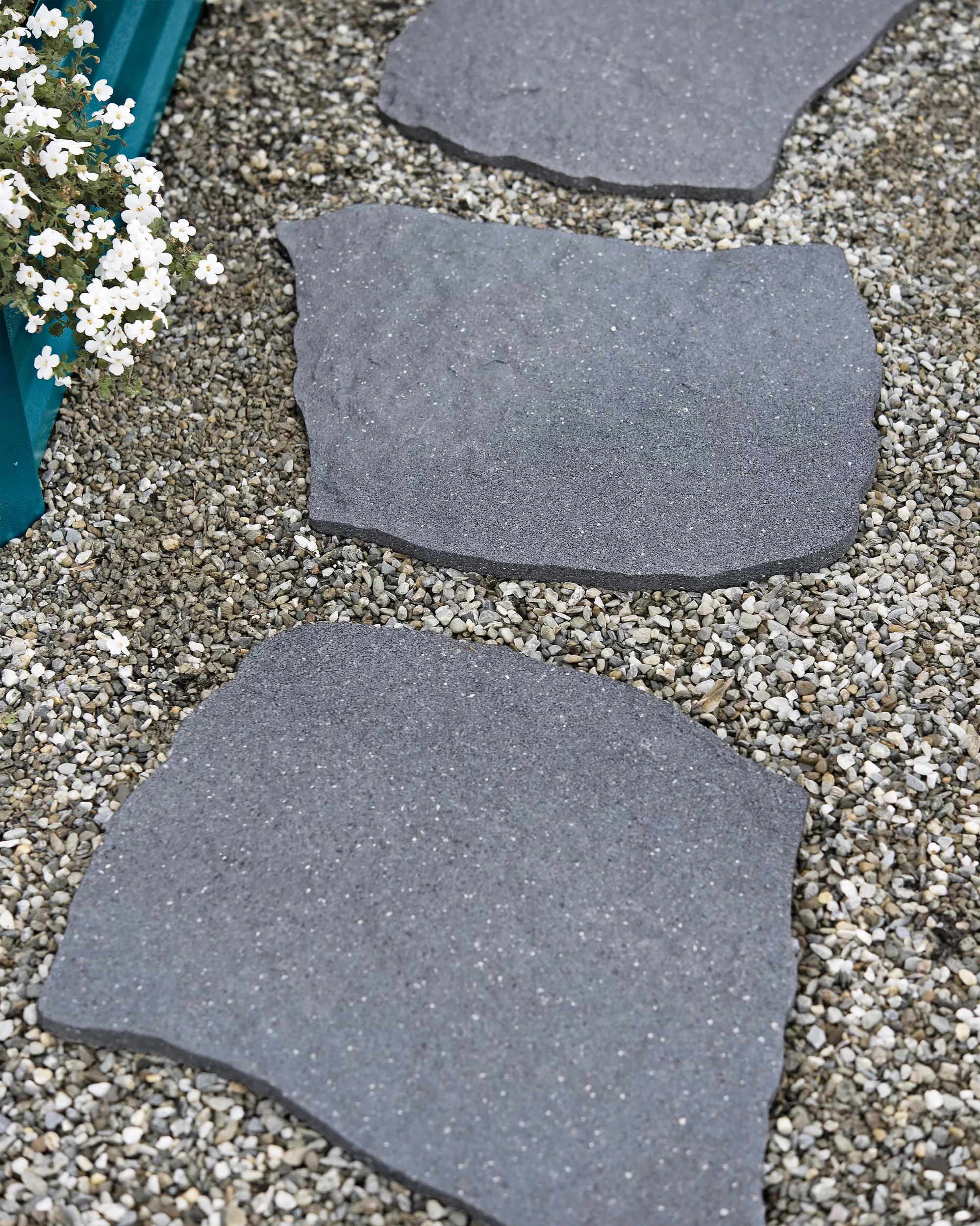 Recycled Rubber Flagstone Stepping Stone