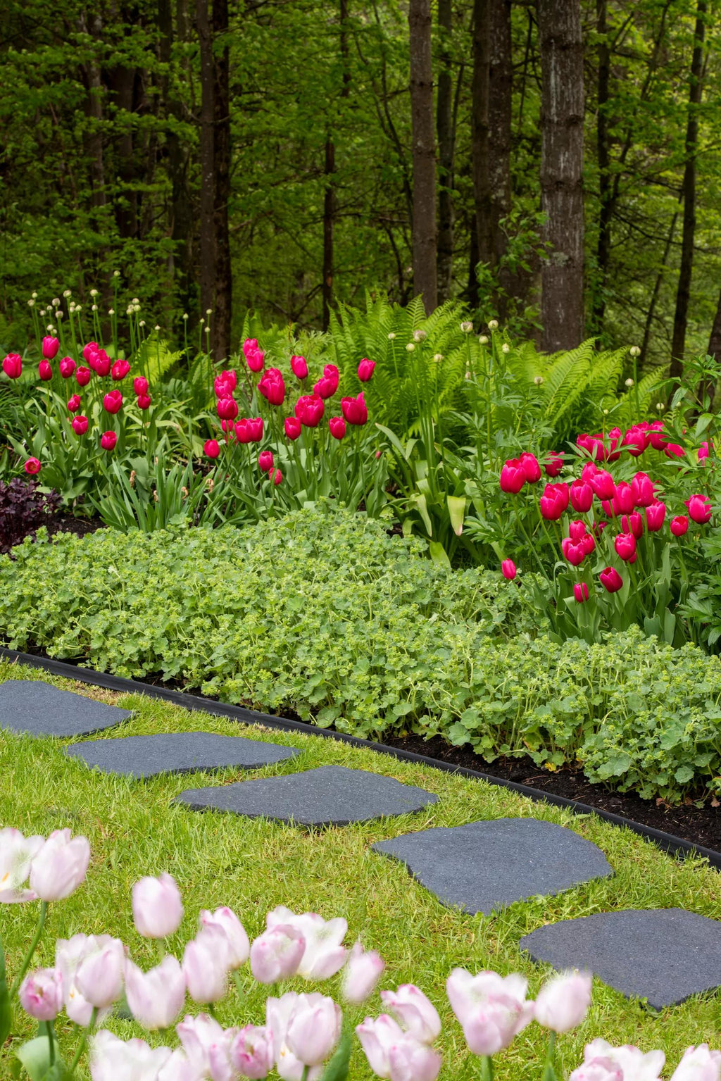 Recycled Rubber Flagstone Stepping Stone