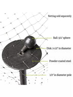 Protection Stakes for Netting, Set of 4