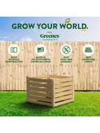 Cedar Wood Composter, 23 Cubic Feet