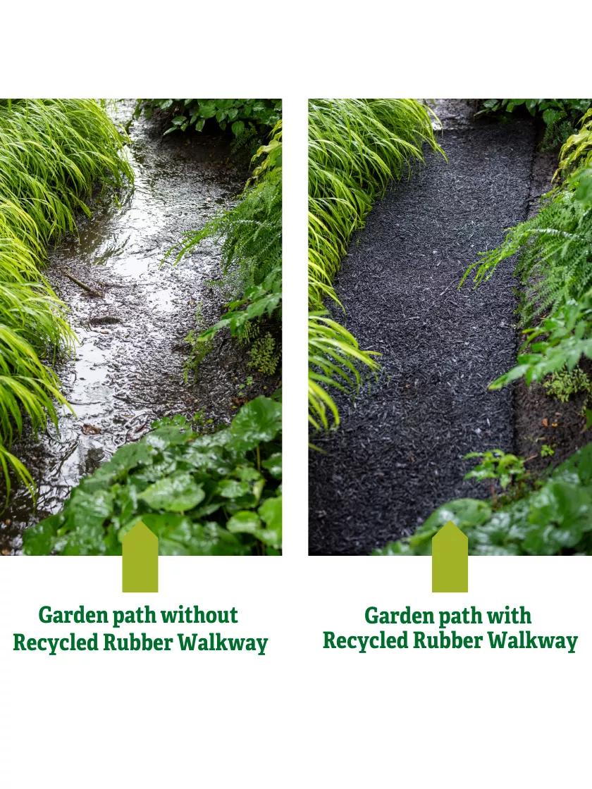 Recycled Rubber Walkway