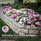 Rock Lock Interlocking Garden System, Ends, Set of 3