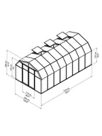 Canopia® by Palram Hobby Gardener Greenhouse, 8'