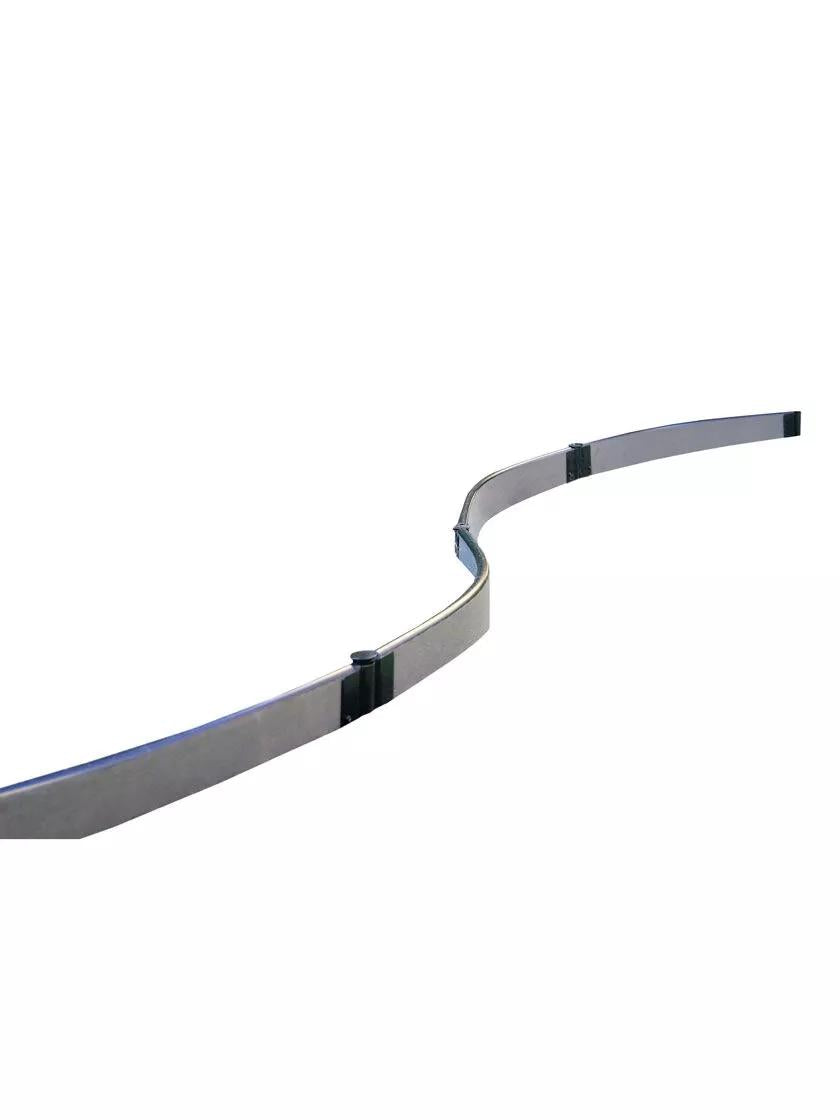 Curved Composite Landscape Edging Kit  with 1" Boards