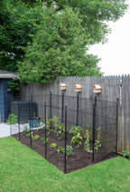 Tall Chicken Wire Critter Fence Extension Panel, Set of 2