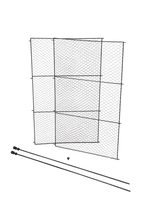 Tall Chicken Wire Critter Fence Extension Panel, Set of 2