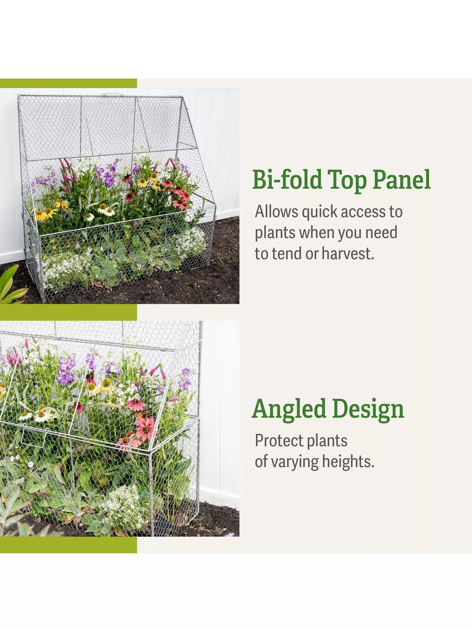 Chicken Wire Flat Back Crop Coop