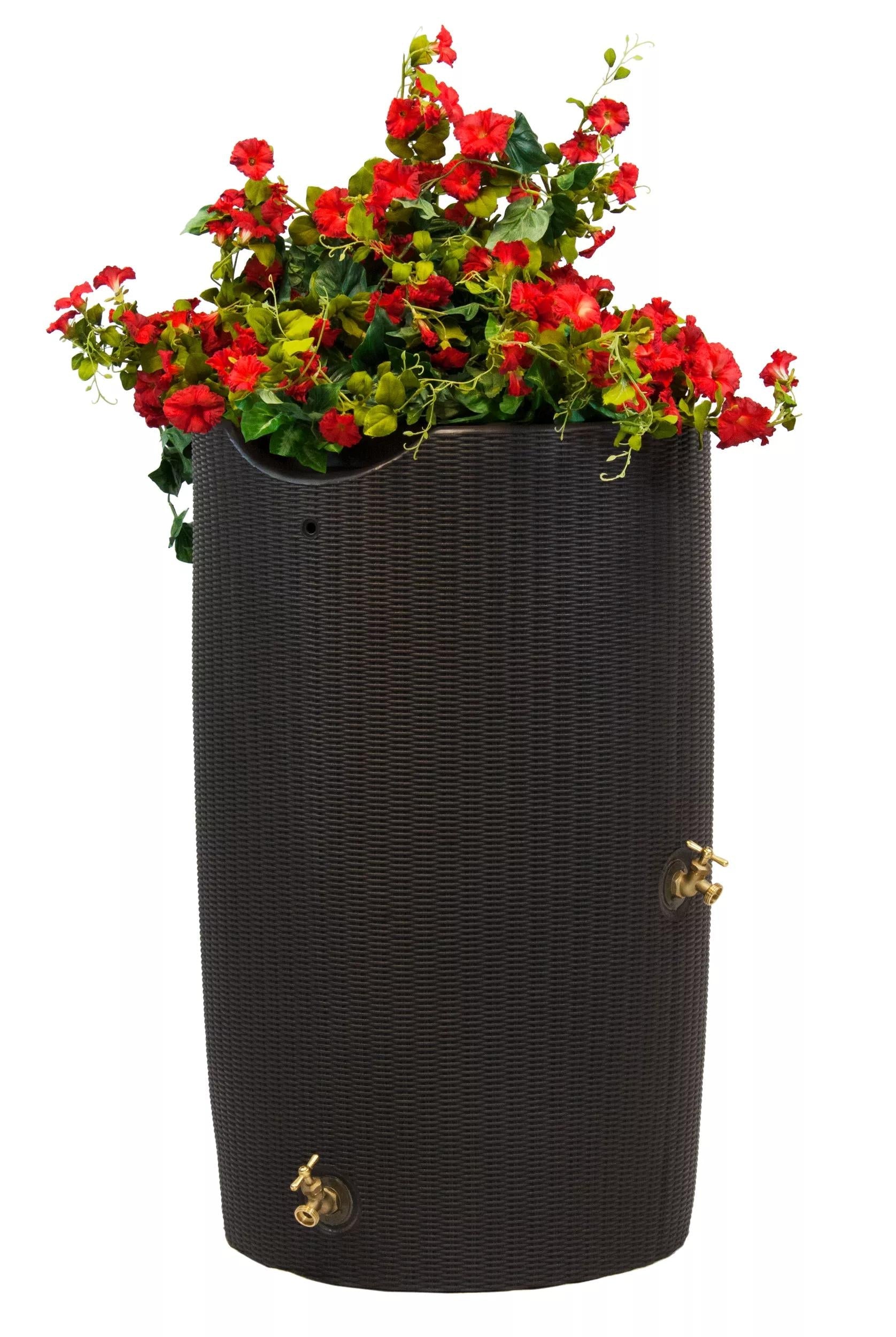 Impressions Bali 50 Gallon Rain Saver - Planter Top