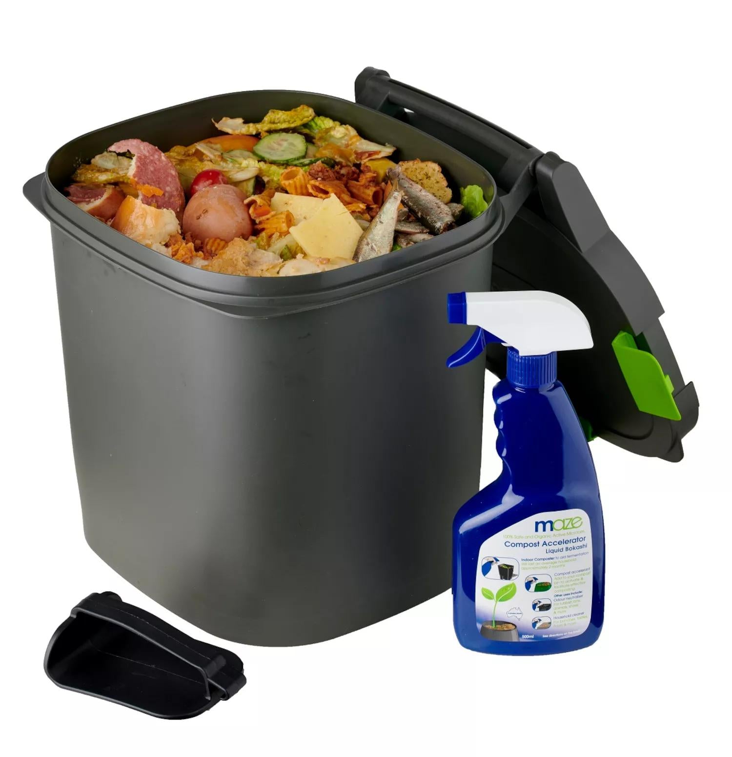 Maze Airtight Bokashi Composter Kit, 14 liter