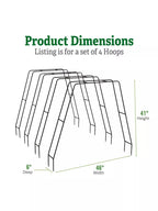 Zenith Garden Hoops, Set of 4