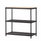 MeshWorks © 3 Tier Plant Shelving with Wood Top