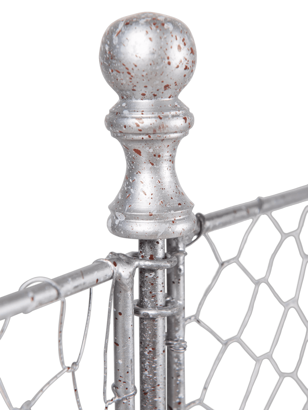 Tall Chicken Wire Critter Fence Extension Panel, Set of 2