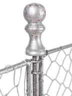 Tall Chicken Wire Critter Fence Extension Panel, Set of 2