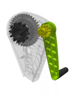 Maze 65 Gallon Composter with Easy Turn Kit and Cart