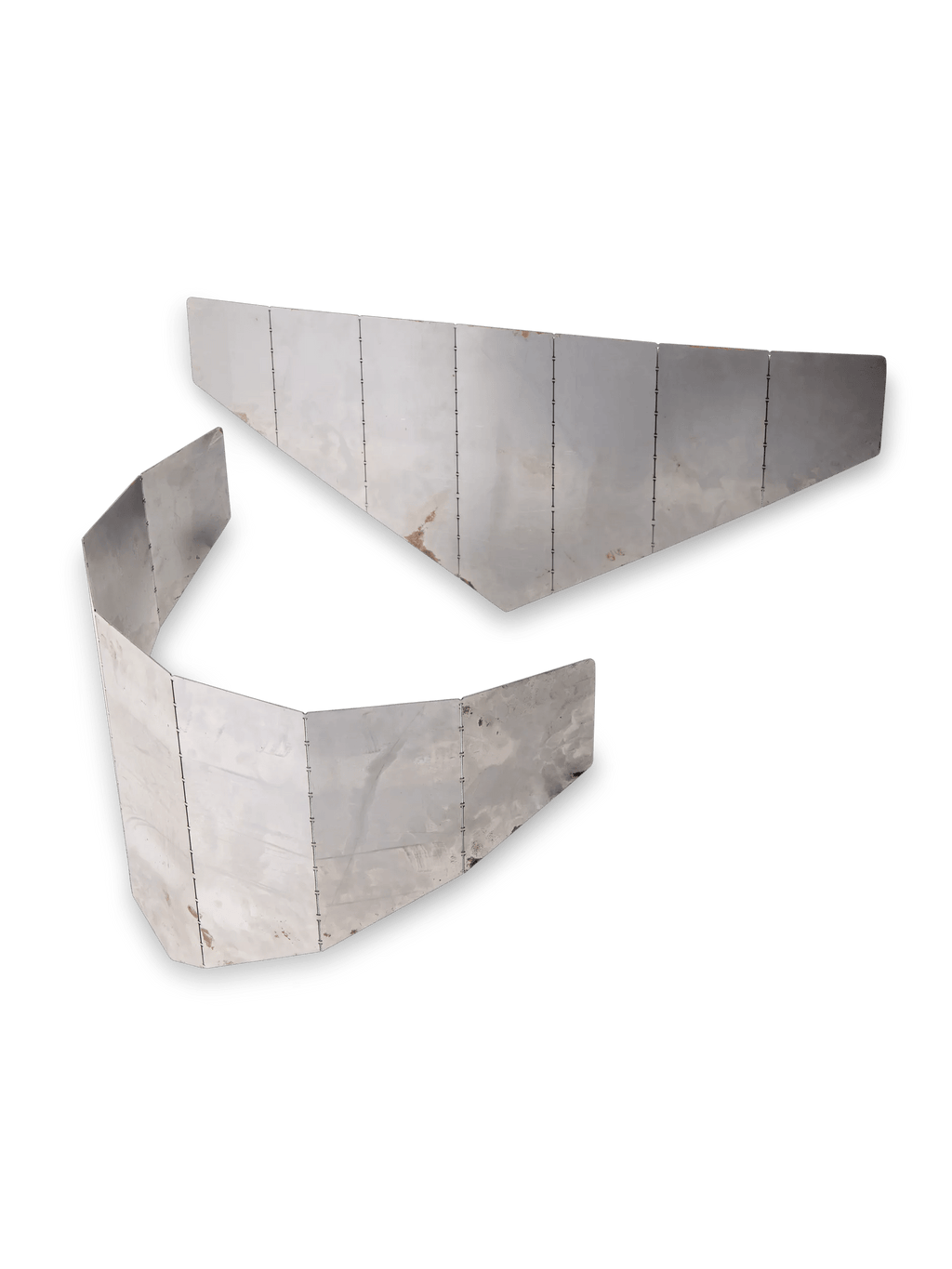 Corten Steel Hillside Planter, Set of 2