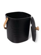 Contemporary Eco-Bamboo Compost Pail