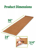 Coco Coir Garden Pathway